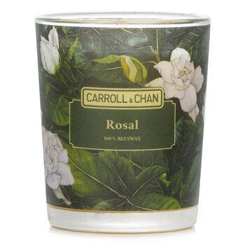 Carroll & Chan - 100% Beeswax Votive Candle - Rosal (Neroli  Gardenia & Musk)  - 65g/2.3oz