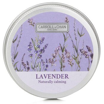 Carroll & Chan - 100% Beeswax Mini Tin Candle - # Lavender  - 1pcs