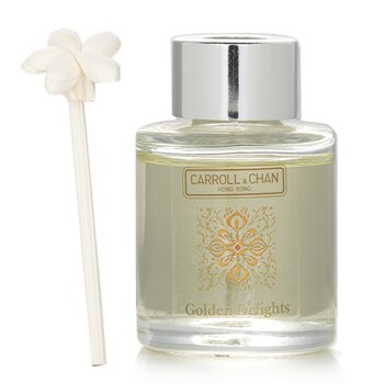 Carroll & Chan - Mini Diffuser - # Golden Delights (Amber  Peach  Leather & Oud)  - 20ml