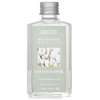 Carroll & Chan - Reed Diffuser Refill - # Cotton Flower  - 100ml/3.38oz