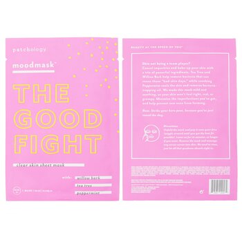 Patchology - Moodmask The Good Fight Clear Skin Sheet Mask Image 1