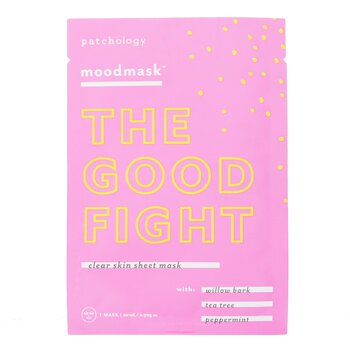 Moodmask The Good Fight Clear Skin Sheet Mask (20ml/0.705oz) 