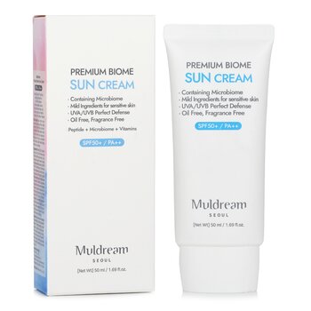 Muldream - Premium Biome Sun Cream SPF50+/ PA++ Image 1