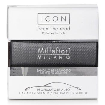 Millefiori - Icon Urban Car Air Freshener - Sandalo Bergamotto  - 1pc