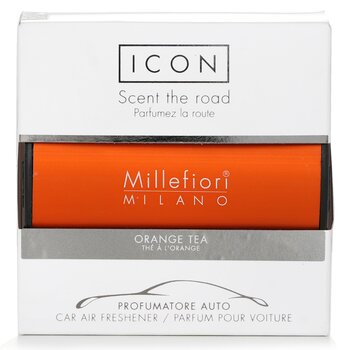 Millefiori - Icon Classic Orange Car Air Freshener - Orange Tea  - 1pc