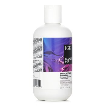 IGK - Blonde Pop Purple Toning Shampoo Image 1