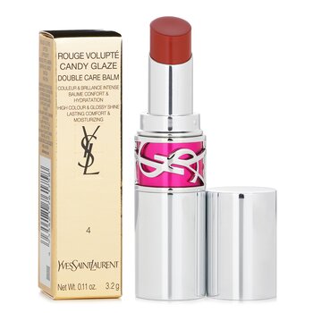 Yves Saint Laurent - Rouge Volupte Candy Glaze Double Care Balm - # 4 Nude Pleasure Image 1