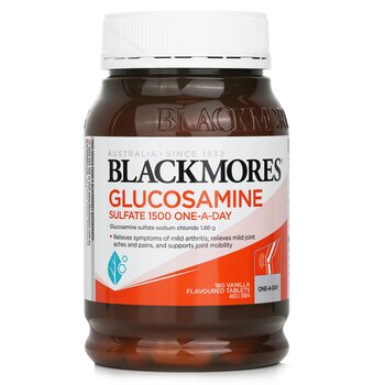 블랙모어스 Blackmores 블랙모어 - 블랙모어 글루코사민 황산염 1500mg (180정) (병행수입) 180's