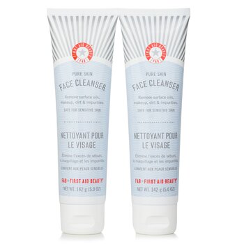 Pure Skin Face Cleanser Duo Pack (For Sensitive Skin) (2x142g/5oz) 