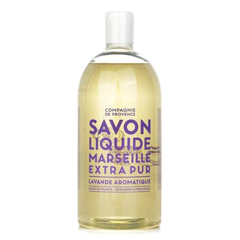 Liquid Marseille Soap Aromatic Lavender Refill (1000ml/33.8oz) 