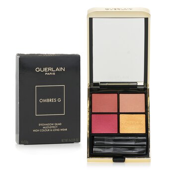 Guerlain - Ombres G Eyeshadow Quad - # 214 Exotic Orchid Image 1