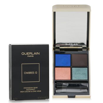 Guerlain - Ombres G Eyeshadow Quad - # 360 Mystic Peacock Image 1