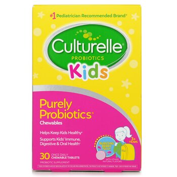 Culturelle Culturelle Kids Chewables Daily Probiotic Formula - 30 Tablets 30pcs/box