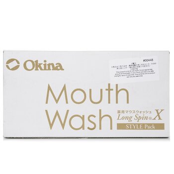 Okina Okina Mouthwash Long Spin-Mint(Blue) - 14ml x 100 Capsules 14ml x 100pcs