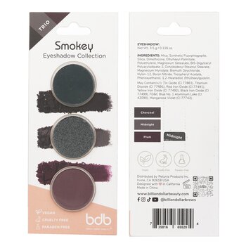 Billion Dollar Brows - Eyeshadow Collection Trio - #Smokey Image 2