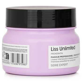 L'Oreal - Serie Expert - Liss Unlimited Professional Hairmask For Unruly Hair Image 2