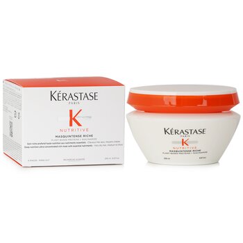 Kerastase - Nutritive Masquintense Riche Deep Nutrition Ultra Concentrated Rich Mask With Essential Nutriments Image 1