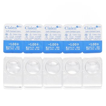 Clalen - 1Day Soft Contact Lens -1.00 Image 1