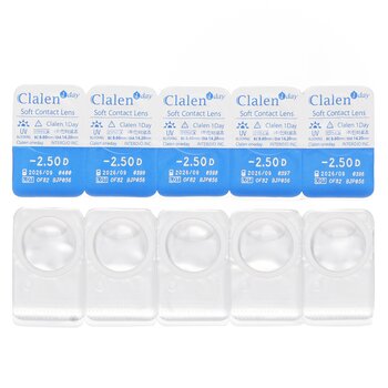 Clalen - 1Day Soft Contact Lens -2.50 Image 1