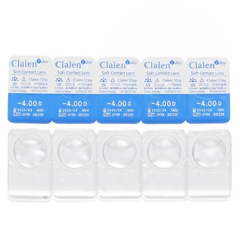 Clalen - 1Day Soft Contact Lens -4.00 Image 1