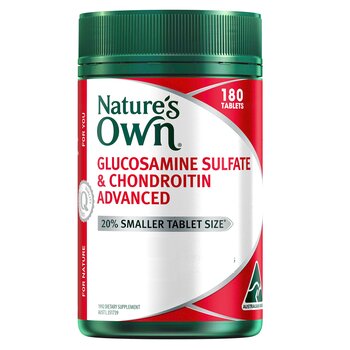 네이쳐스온 Nature's Own [Authorized Sales Agent] Nature's Own Glucosamine & Chond ADV - 180 tablets 180pcs/box