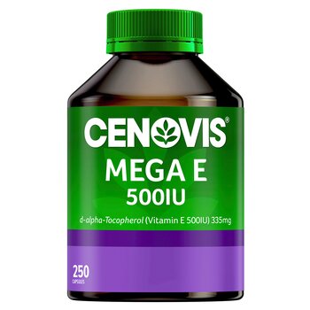 Cenovis [Authorized Sales Agent] Cenovis MEGA E 500mg - 250 Capsules 250pcs/box