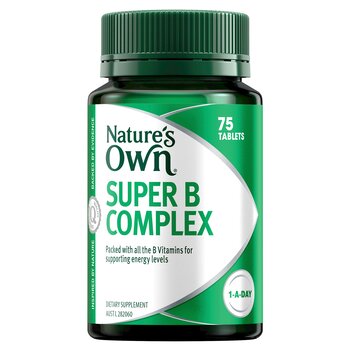Nature's Own [Authorized Sales Agent] Nature's Own Super B Complex - 75 Capsules