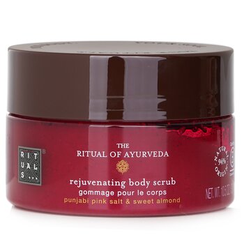 The Ritual Of Ayurveda Rejuvenating Body Scrub - Punjabi Pink Salt & Sweet Almond (300g/10.5oz) 