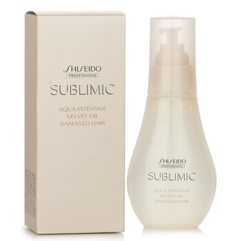 Shiseido - Sublimic Aqua Intensive Velvet Oil (Damaged Hair) Image 1