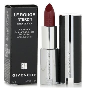 Givenchy - Le Rouge Interdit Intense Silk Lipstick - # N334 Grenat Volontaire Image 1