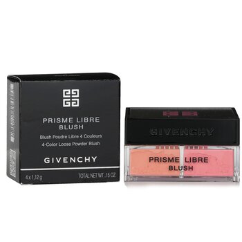 Givenchy - Prisme Libre Blush The First 4 Color Loose Powder Blush - # 3 Voile Corail Image 1