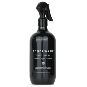 BONDI WASH - Tasmanian Pepper & Lavender Hand Spray  - 500ml/16.9oz