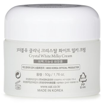 3W Clinic - Crystal White Milky Cream Image 2