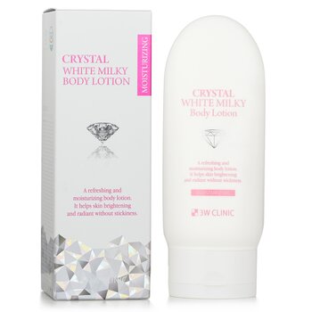 3W Clinic - Crystal White Milky Body Lotion Image 1