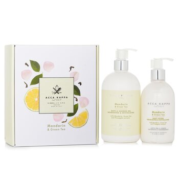 Mandarin & Green Tea Body Care Gift Set: (2pcs) 