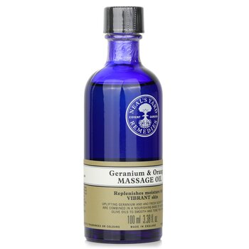 Neal's Yard Remedies - Geranium & Orange Massage Oil Image 1