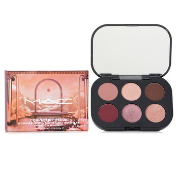 MAC - Connect In Colour Eye Shadow Palette (6x Eyeshadow) - # Embedded In Burgundy Image 1