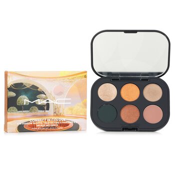 MAC - Connect In Colour Eye Shadow (6x Eyeshadow) Palette - # Bronze Influence Image 1