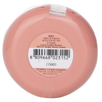 Etude House - Lovely Cookie Blusher - #BE101 Ginger Honey Cookie Image 2