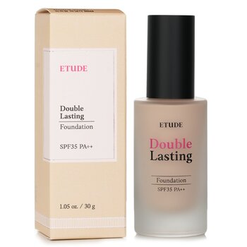 Etude House - Double Lasting Foundation SPF 35 - #17N1 Neutral Vanilla Image 1