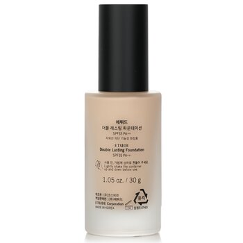 Etude House - Double Lasting Foundation SPF 35 - #21W1 Beige Image 2