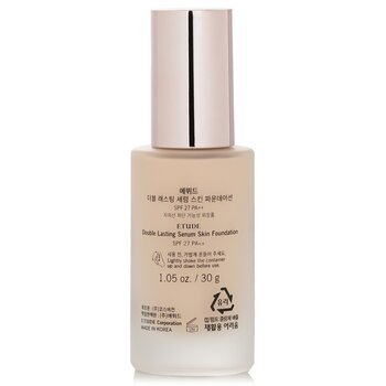 Etude House - Double Lasting Serum Skin Foundation SPF 27 - # 19N1 Vanilla Image 2