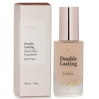 Etude House - Double Lasting Serum Skin Foundation SPF 27 - # 21C1 Petal Image 1