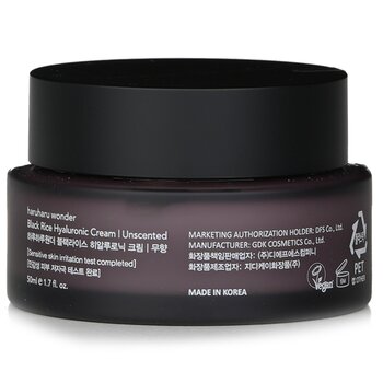 Haruharu Wonder - Black Rice Hyaluronic Cream (Unscented) Image 2