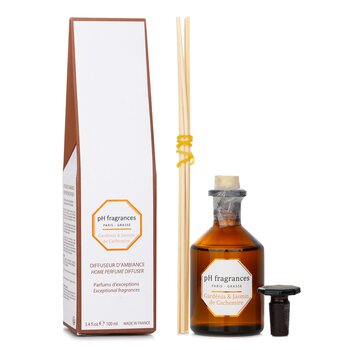 pH fragrances - Home Perfume Diffuser Gardenia & Jasmin de Cachemire  - 100ml/3.4oz