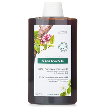 Shampoo With Quinine & Organic Edelweiss (Strength Thinning Hair) (400ml) 