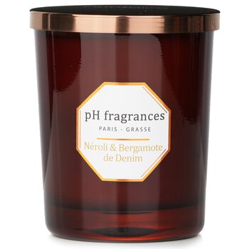 pH fragrances - Scented Candle - Neroli & Bergamote De Denim  - 180g/6.3oz