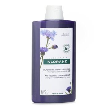 Klorane - Shampoo With Organic Centaury (Anti Yellowing Gray Blonde Hair) Image 1