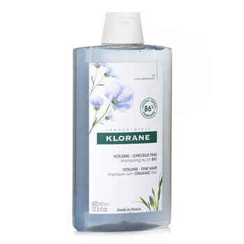 Klorane - Shampoo With Organic Flax (Volume Fine Hair) Image 1