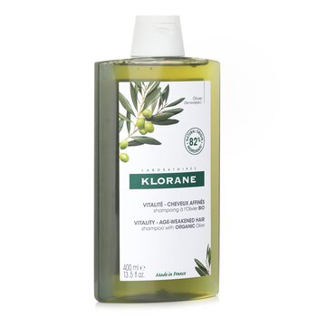 Klorane - Shampoo With Organic Olive (Vitality Age Weakened Hair) Image 1